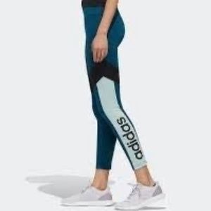 Adidas Women's Design 2 Move Teal Mint Leggings WOT